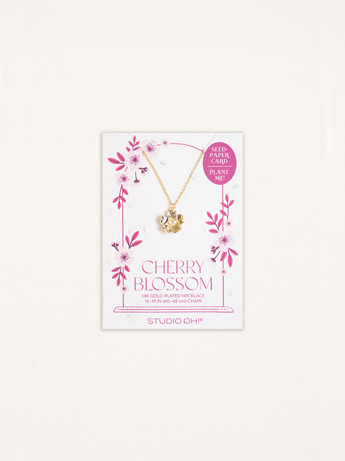 Cherry Blossom Bloom Necklace – Studio Oh!