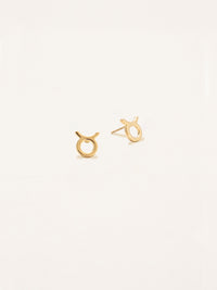 Taurus Zodiac Earrings