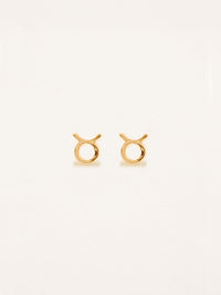 Taurus Zodiac Earrings