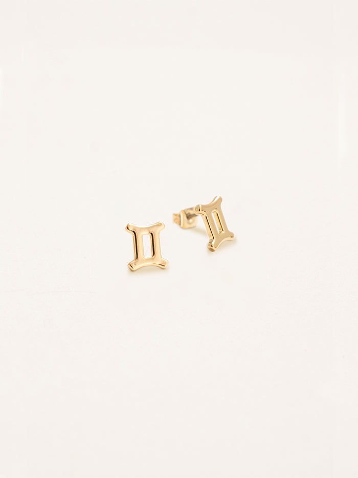 Gemini Zodiac Earrings – Studio Oh!