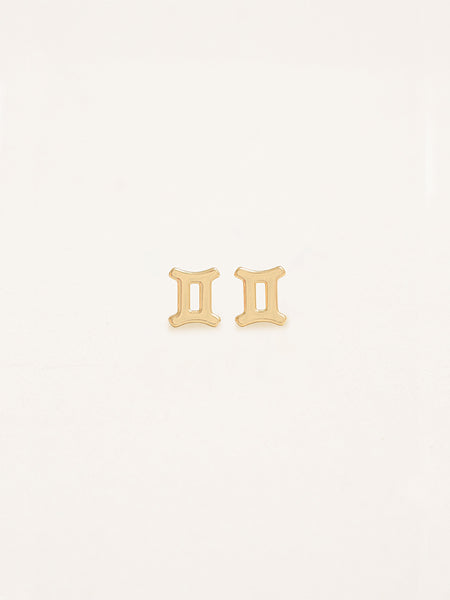 Gemini Zodiac Earrings – Studio Oh!