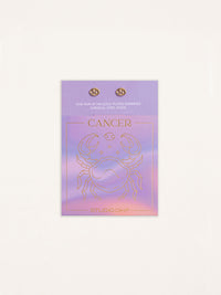 Cancer Zodiac Earrings