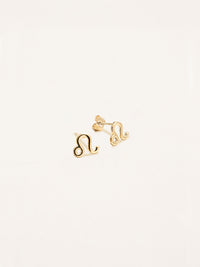 Leo Zodiac Earrings