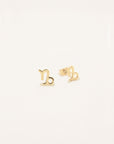 Capricorn Zodiac Earrings