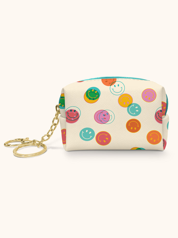 Smiley Trails Key Chain Pouch