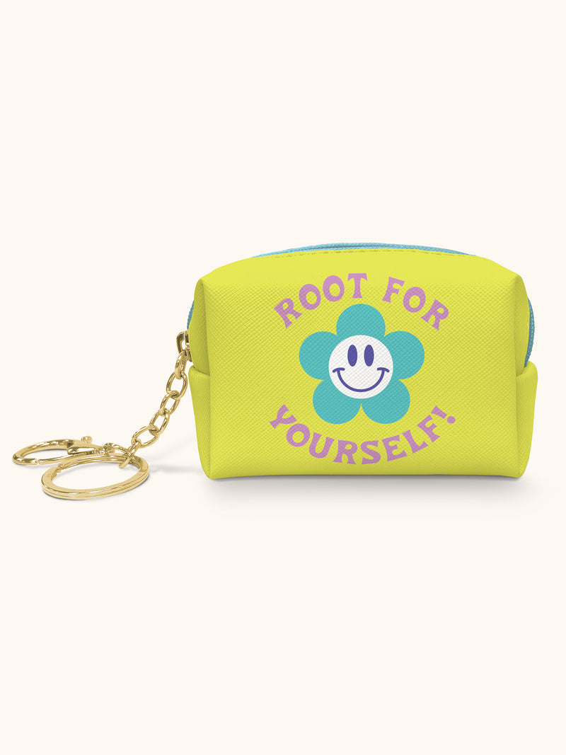 Root for Yourself Key Chain Pouch