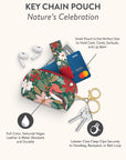 Nature's Celebration Key Chain Pouch