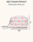 Romantic Rococo Key Chain Pouch