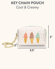 Cool & Creamy Key Chain Pouch
