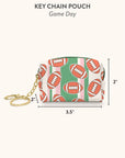 Game Day Key Chain Pouch