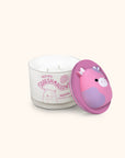 Squishmallows Patty Candle with Squishy Puff - Moody Strawberry Swirl