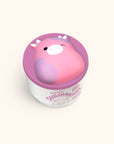 Squishmallows Patty Candle with Squishy Puff - Moody Strawberry Swirl