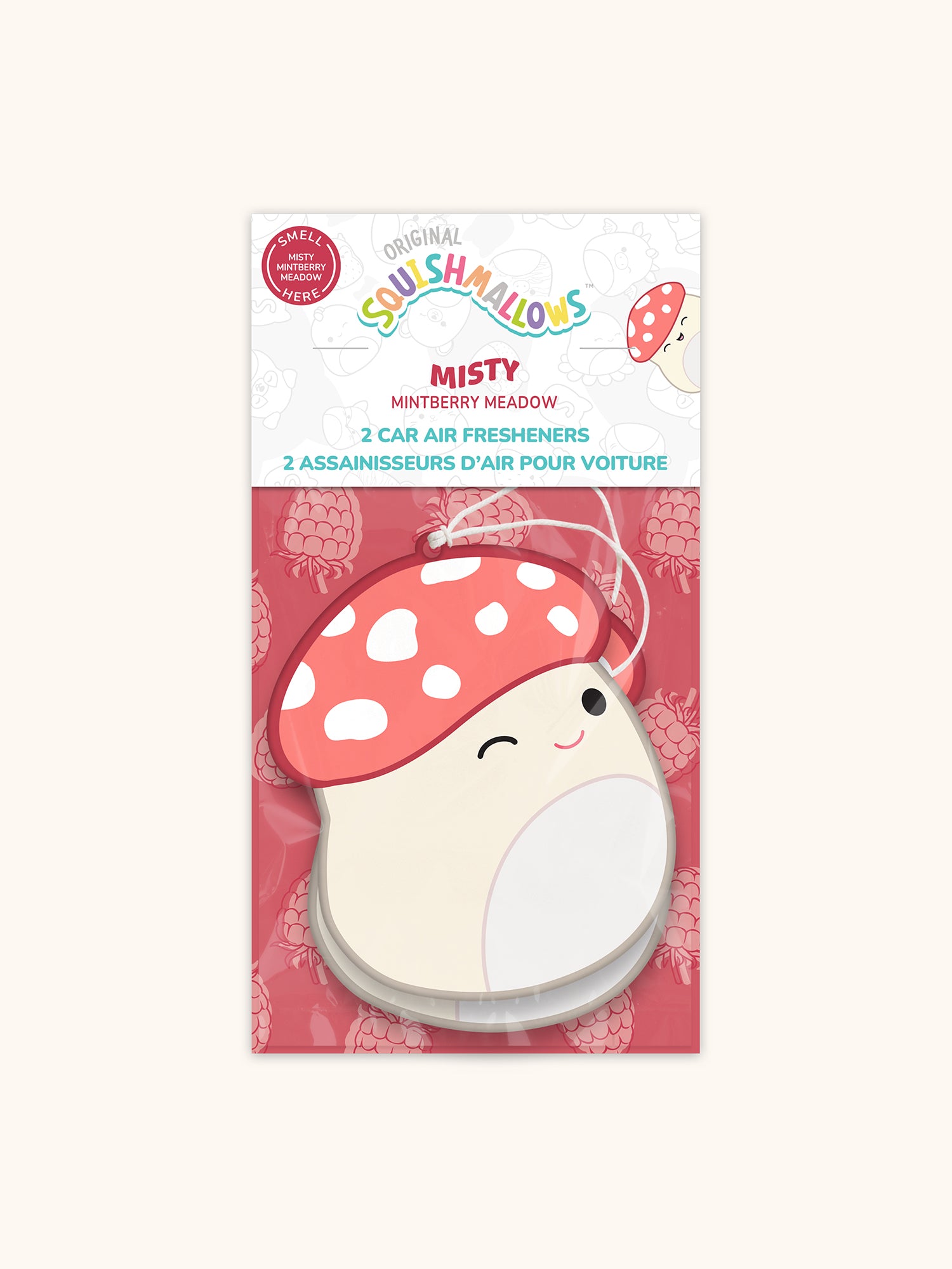 Squishmallows Malcom Car Air Fresheners - Misty Mintberry Meadow