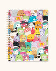 Squishmallows Back-to-Campus Squad Extra Large Spiral Notebook