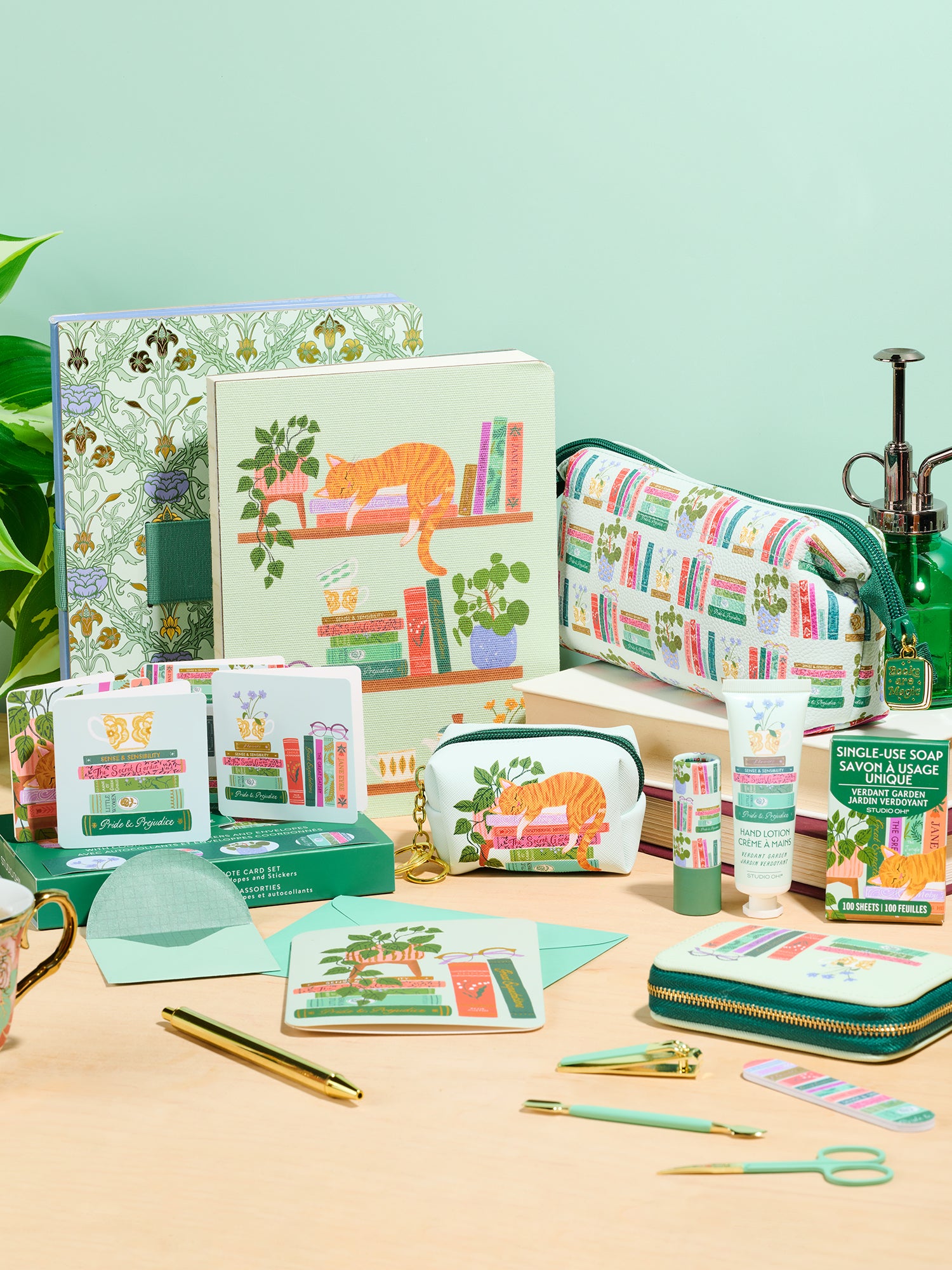Cozy Reads Assorted Mini Note Card Set with Stickers – Studio Oh!