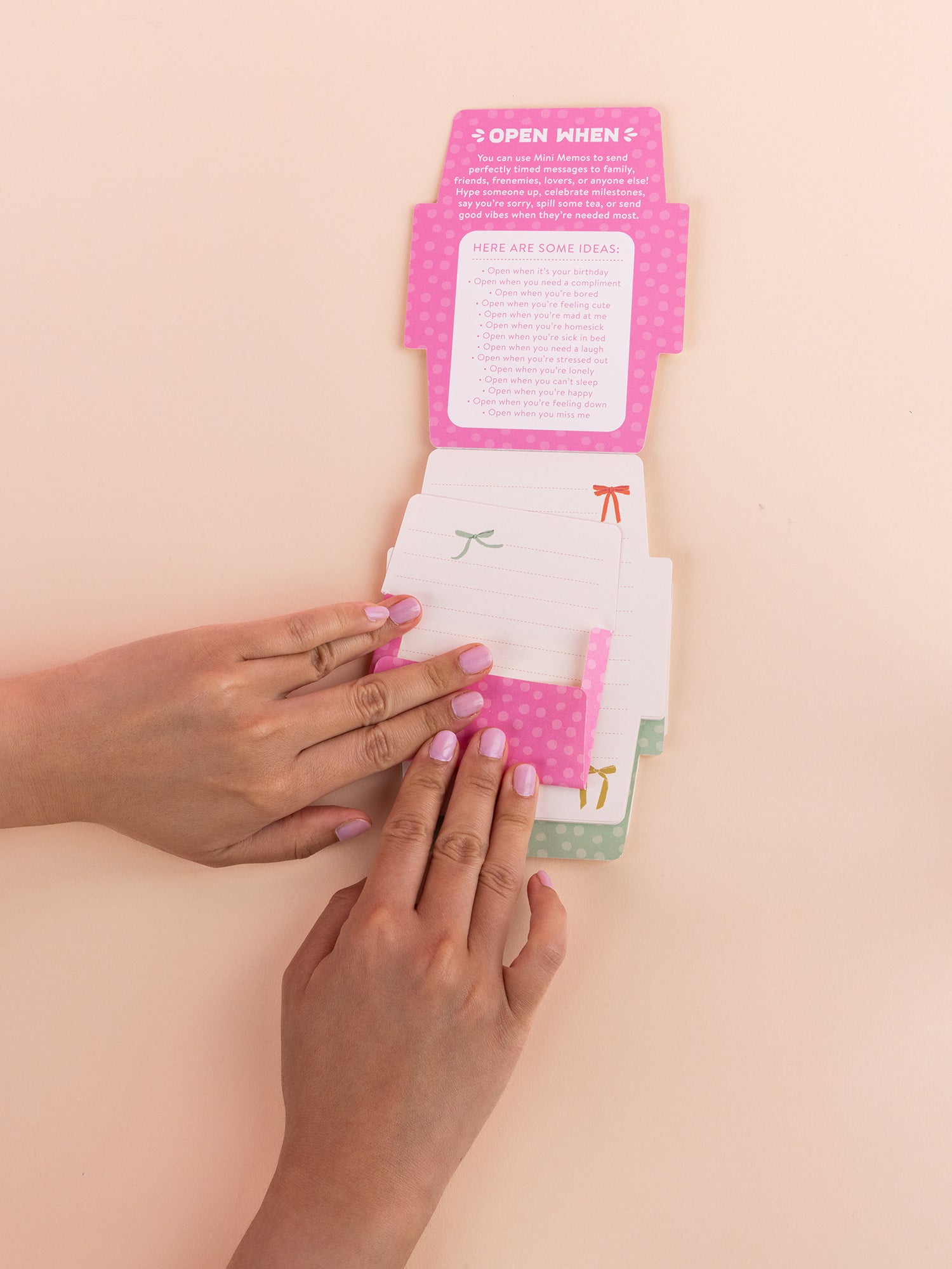 Put a Bow on It Mini Memos with Stickers