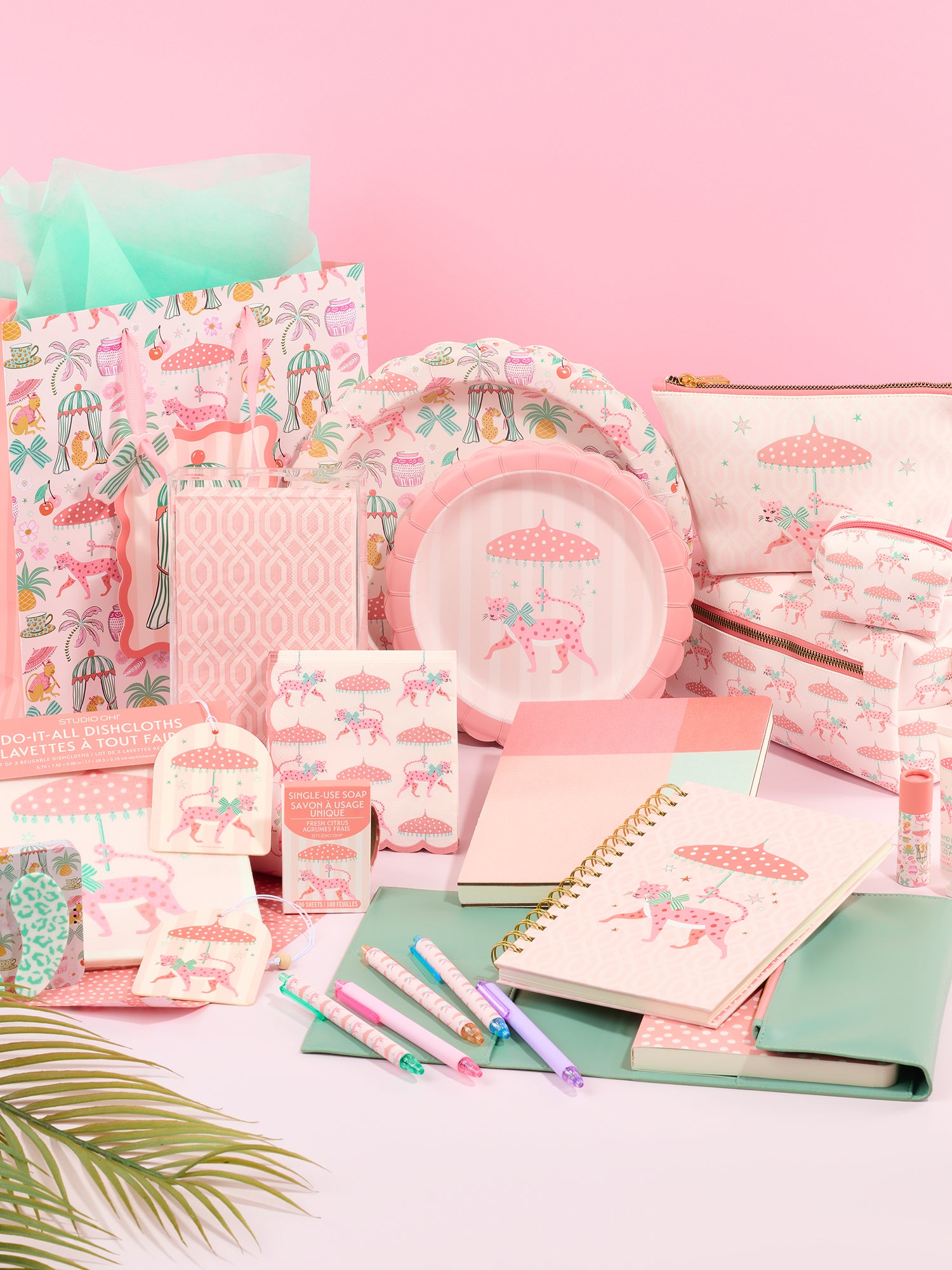 Leopard on Parade Cosmetic Loaf Pouch