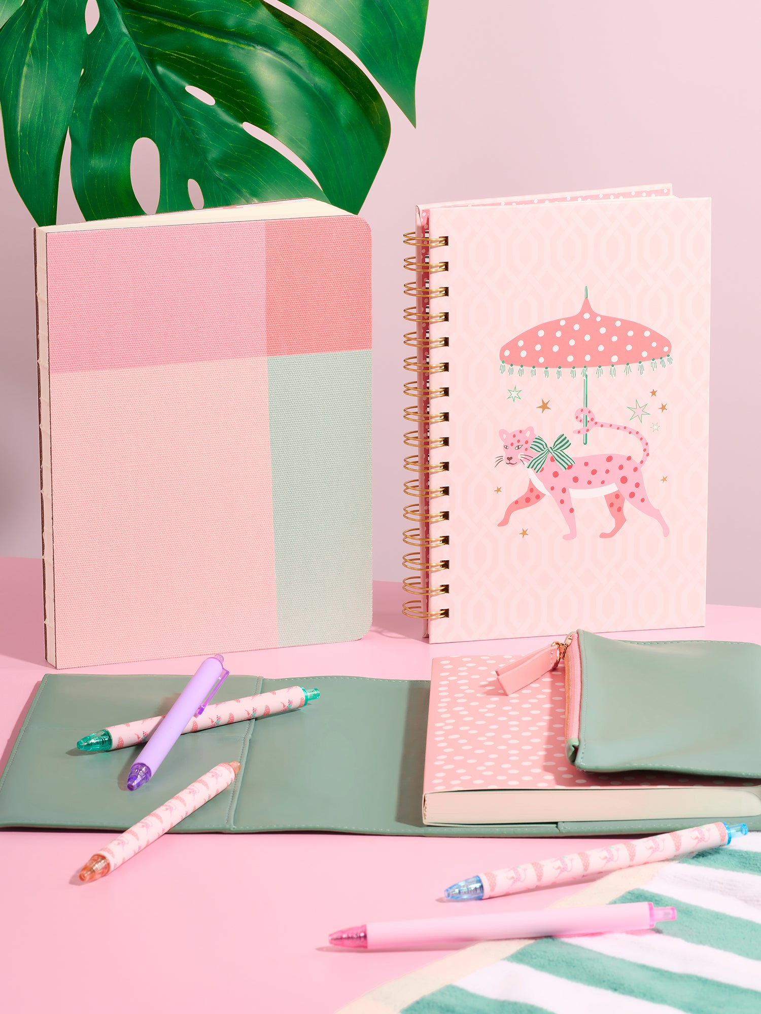 Pastel Color Block Medium Deconstructed Journal