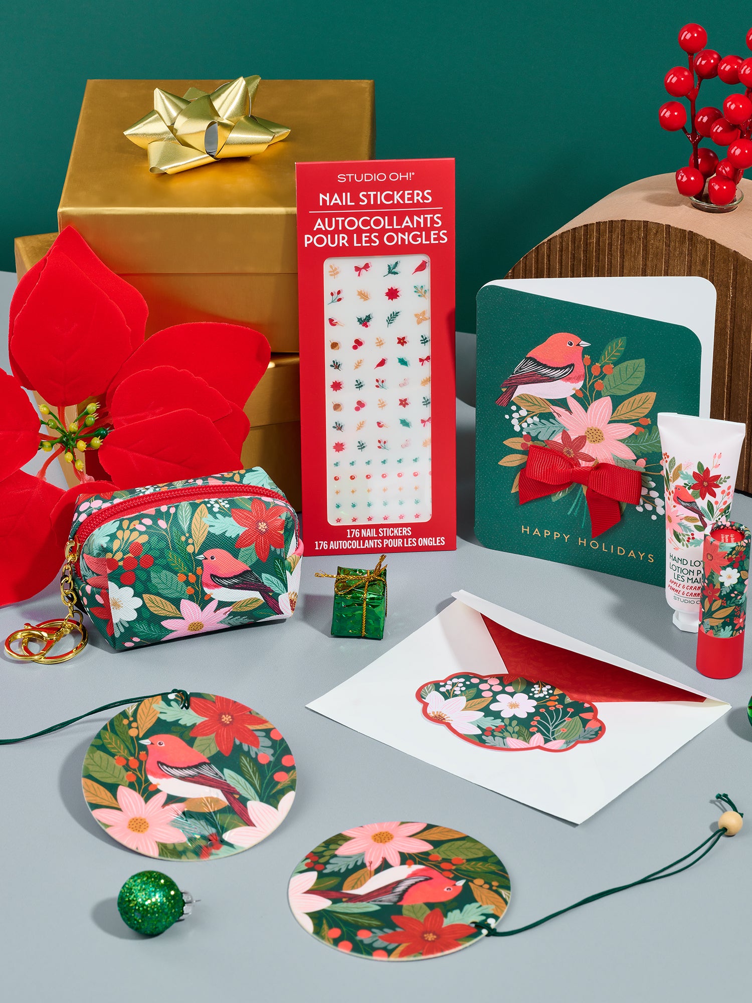 Holiday Magic Nail Stickers