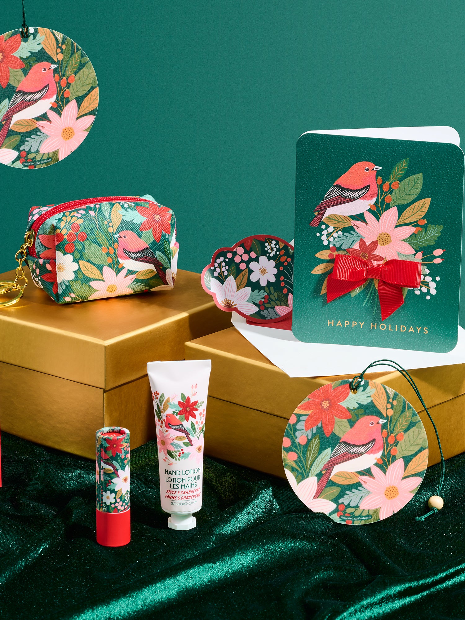 Nature's Celebration Christmas Lip Balm & Hand Lotion Set – Studio Oh!
