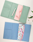Periwinkle & Pink Keri Notebook and Organizer