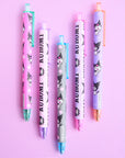 Sanrio Totally Kuromi Soft-Touch Gel Pen Set