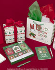 Miffy Snow Good Gift Tag & Sticker Set