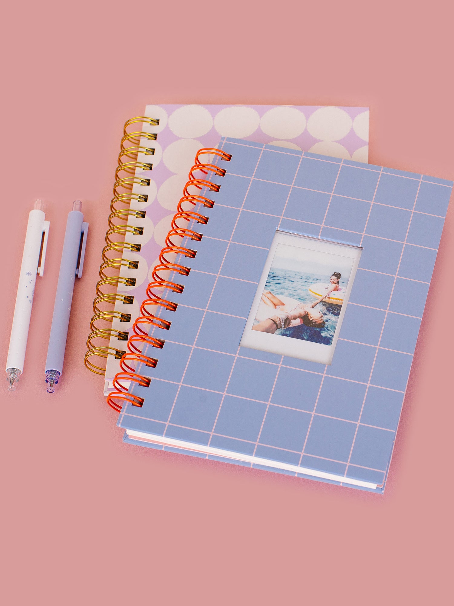 Coral &amp; Salt Water Grid Emma Photo Journal