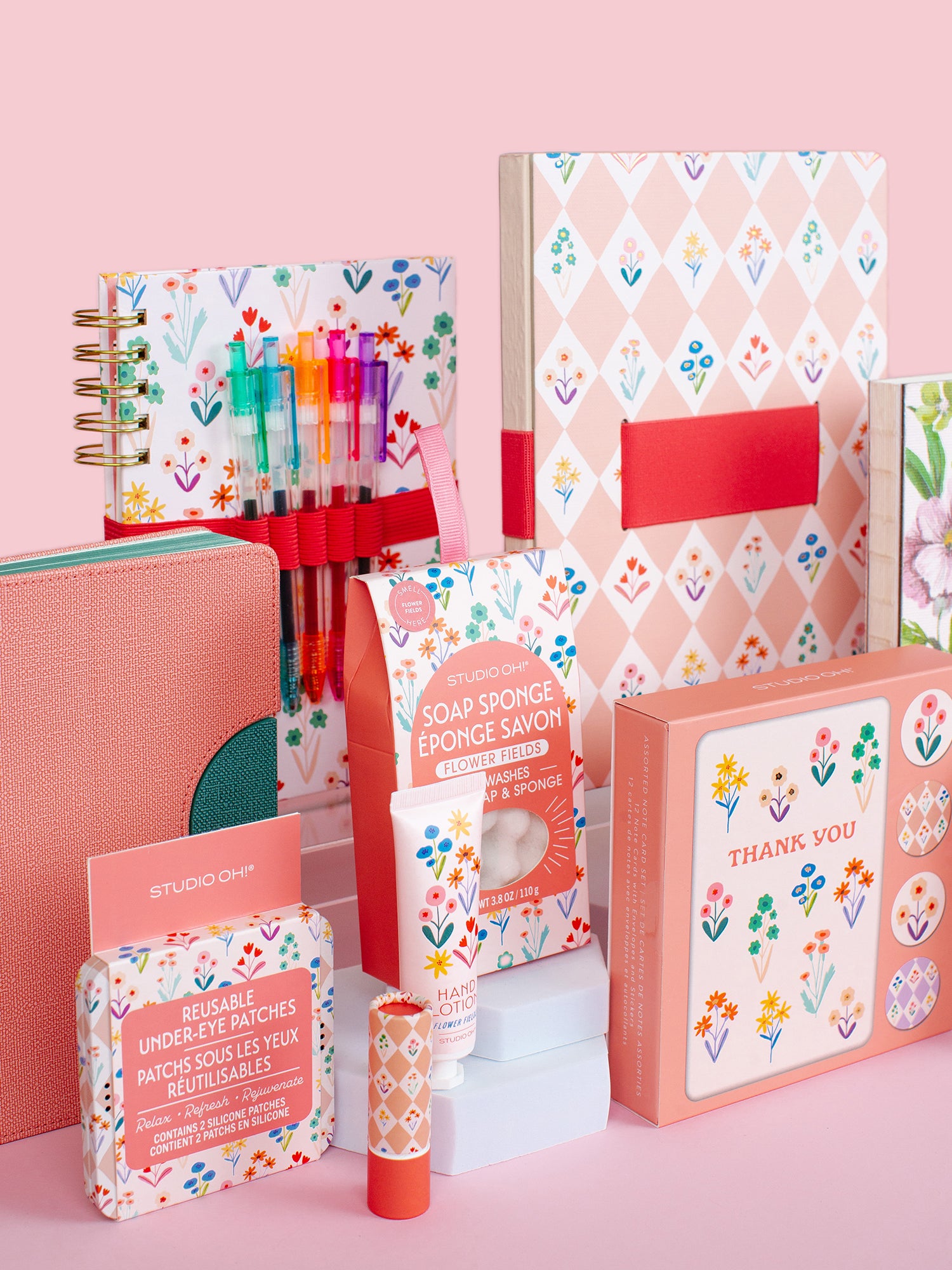 Meadow Lane Harper Split-Spiral Notebook &amp; Pen Set