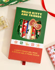 Hello Kitty and Friends Holiday Fun Soft-Touch Gel Pen Set