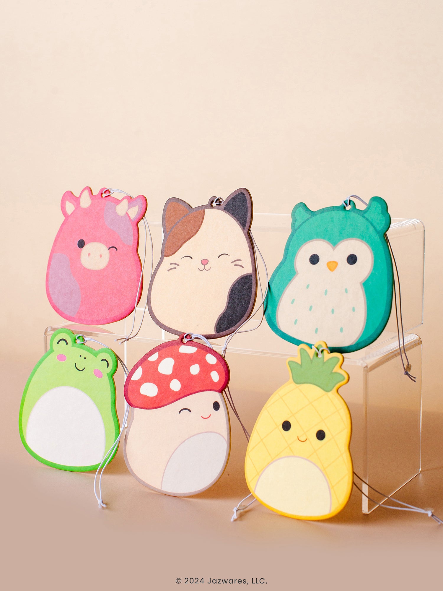 Squishmallows Wendy Car Air Fresheners - Freshhh Flower Fields