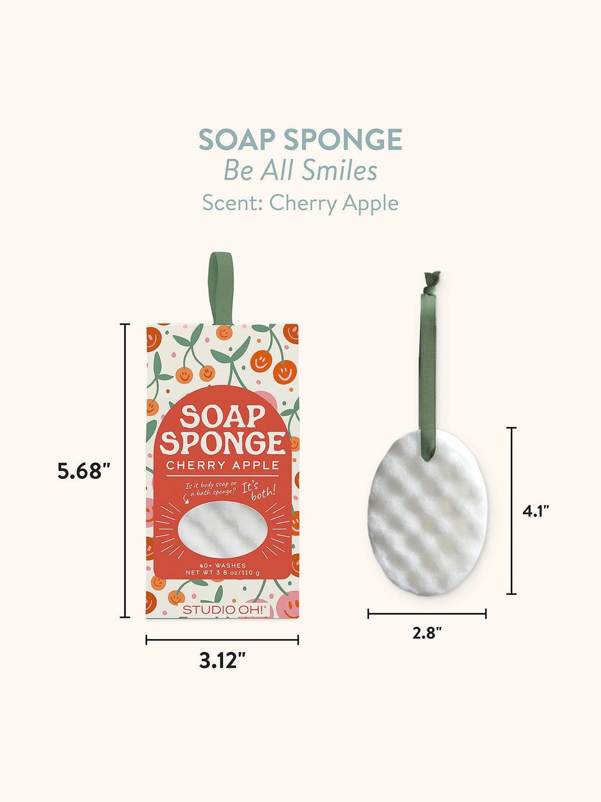 99% Angel Soap in a Sponge