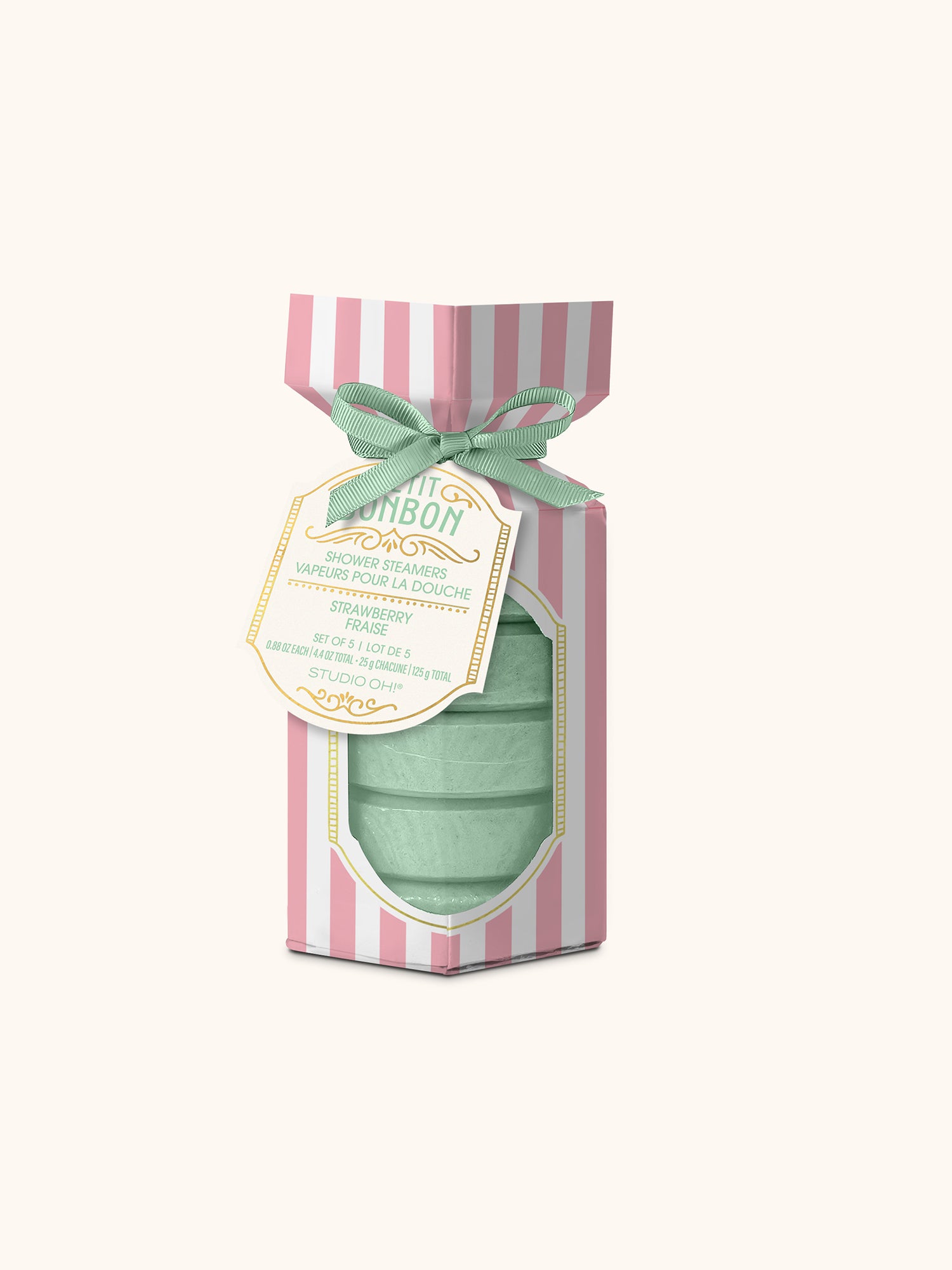 Petit Bon Bon Sweetheart Pink Shower Steamers