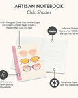 Chick Shades Artisan Notebook