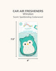 Squishmallows Winston Car Air Fresheners - Spellbinding Cedarwood