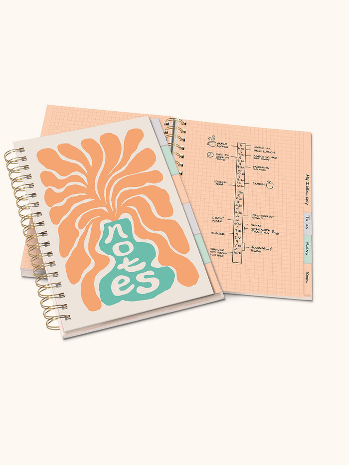 Swaying Flora Edith Notebook