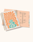 Swaying Flora Edith Notebook