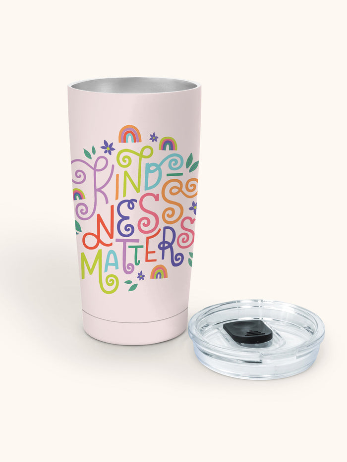 Kindness Matters Insulated Stainless Steel Coffee Tumbler