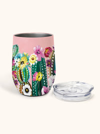 Desert Blossoms (Pink) Stemless Tumbler