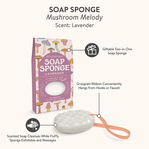 Mushroom Melody Soap Sponge