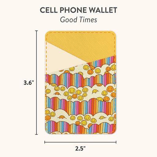 Good Times Stick-On Cell Phone Wallet