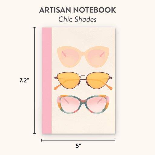 Chick Shades Artisan Notebook