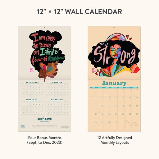 Self-Love 12" x12" Wall Calendar
