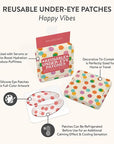 Happy Vibes Reusable Under-Eye Patches