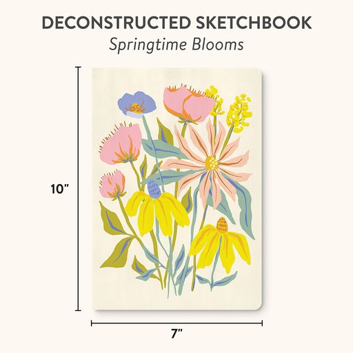 Springtime Blooms Deconstructed Sketchbook