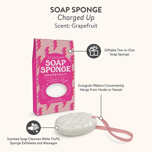 Charged Up Soap Sponge