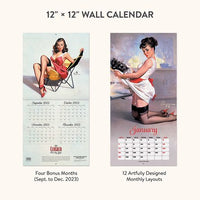 2024 Elvgren: Pin-up Girls 12" x 12" Wall Calendar