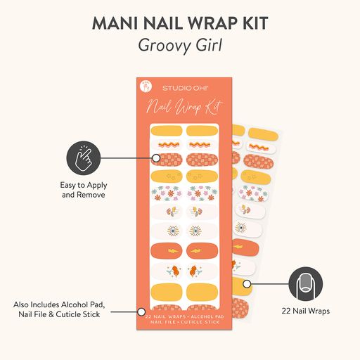 Free Spirit Mani Nail Wrap Kit – Studio Oh!