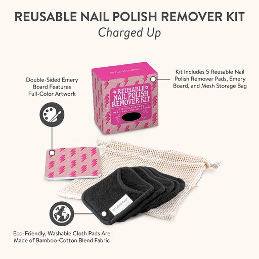 Charged Up Nail Polish Remover Kit