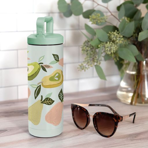 Au Pears Snap-Hook Water Bottle